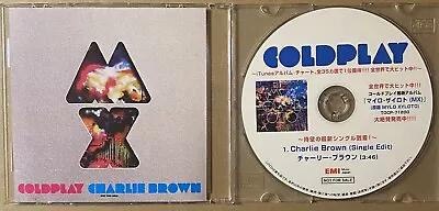 COLDPLAY Charlie Brown 2011 JAPAN PROMO Only CD Single Mylo Xyloto CHRIS MARTIN • $180