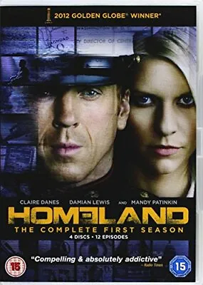 Homeland - Season 1 DVD Drama (2012) Damian Lewis Quality Guaranteed • £2.12