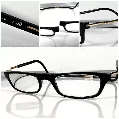 Clic Magnetic Expandable Reading Glasses Black Shell  +2.50 (USED) • $65