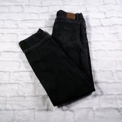 Lee Regular Fit Straight Leg Black Denim Mens Jeans 33x32 • $12.97