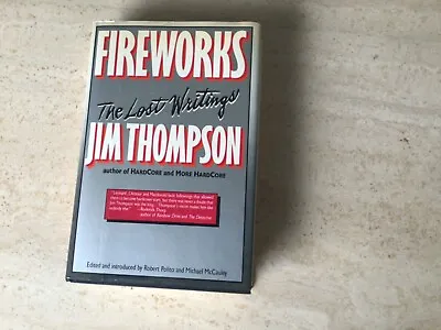 $15 • Buy Jim Thompson Fireworks: The Lost Writings, Vintage Crime