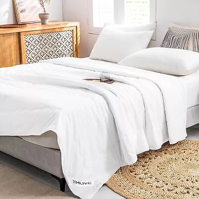 100% Natural Mulberry Silk Filled Duvet Insert100% Cotton Shell Soft Breathable • $133.38