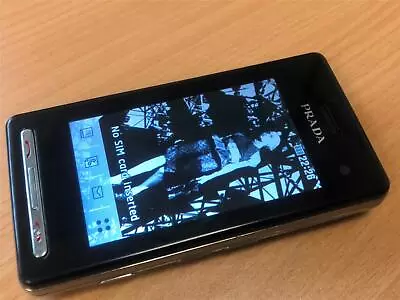 LG KF900 PRADA - Black (Unlocked) Mobile Phone Slider QWERTZ • £124.95