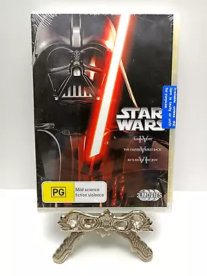 DVD Star Wars Trilogy -A New Hope / Empire Strikes Back / Return Of The Jedi NEW • $17.95