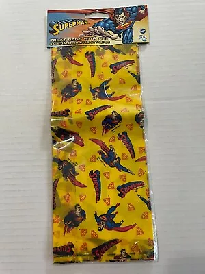 Wilton Superman Goodie Bags Birthday Party Favors 16 New Sealed 1990's Vintage  • $5.99