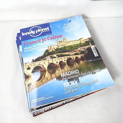 Lonely Planet Magazine 2009. 5 X Issues. • £9.99
