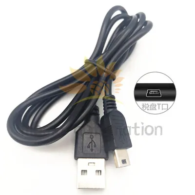 NEW Mini Usb T Port For Old Hard Disk Radio Mp3 Mp4 Charger Cable 80cm 1PCS • $0.99