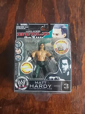 WWE Deluxe Build & Brawl Matt Hardy 3.5  W/Steel Cage • $5