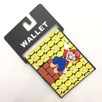 GAME Super Mario  Anime Wallet PVC Bifold Wallet Coin Money Cilp • $9.73