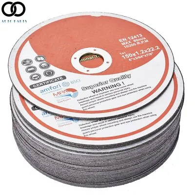 PACK 100 6 X.045 X7/8  Cut-off Wheel - Metal & Stainless Steel Cutting Discs • $61.81