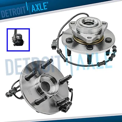 Pair (2) Front Wheel Hub And Bearings For 2002-2005 Dodge Ram 1500 W/ ABS 5LUGS • $112.67
