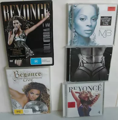 Beyonce : 3 Album Cd's Plus 2 Dvd's R4  Very Good/ Like New • $27.50