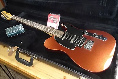 2012 MIM Fender Blacktop Telecaster Baritone Lollar P-90 W/ G&G Case Super Clean • $1600