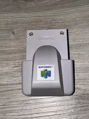 Official Nintendo 64 N64 Rumble Pak TESTED It Works Without Batteries • $15