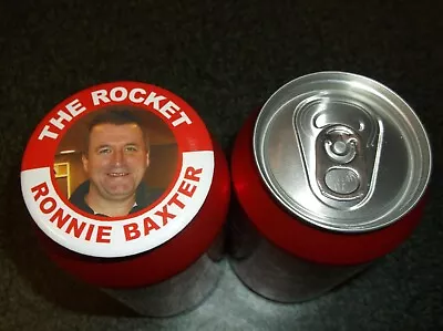 Ronnie Baxter The Rocket Darts Badge 55mm In Size • £2.75