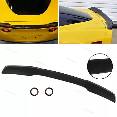 Carbon Fiber Trunk Wing Spoiler Fit For 2005-2013 Chevrolet Corvette C6 • $64.59