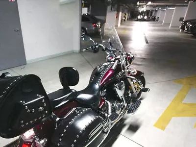$80.60 • Buy S) YAMAHA MIDNIGHT STAR XVS1300 VSTAR XVS 1300 LEATHER TANK Panel Cover Pad Bib