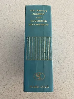 Mrs Beetons Household Management Cook Book - Antique Cooking Cookery Book • $18.66