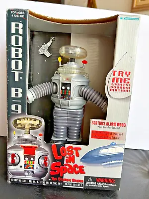 Lost In Space 1997 B9 Toy Robot Trendmasters Never Removed From Box • $125