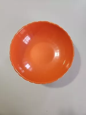 Vintage Red STANGL Mixing Bowl 9  - Like Fiestaware • $72