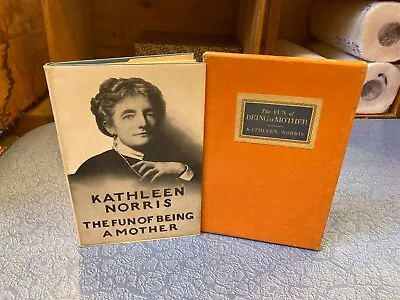 KATHLEEN NORRIS The Fun Of Being A Mother HB W/ Slipcase Doubleday 1929 1st • $40