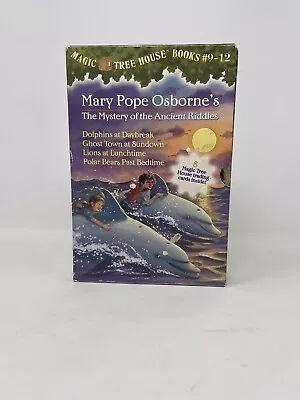 Magic Tree House Boxed Set Books 9-12 Mary Pope Osborne Kids Reading Trivia Card • $14