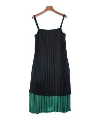 VERONIQUE BRANQUINHO Dress BlackxGreen 36(Approx. XS) 2200370375021 • $179