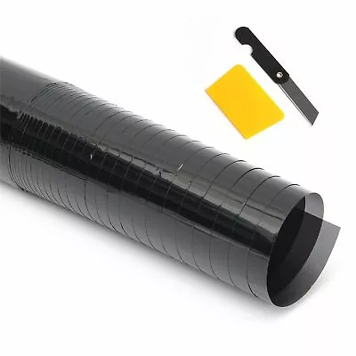 $11.90 • Buy 20 Inc X 20'ft 2Ply Premium Uncut Roll Window Tint Film %15 Dark Black Car Home