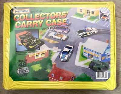 Matchbox Official Collectors' Carry Case 48 Cars Includes Rare 1970's - 2000's • $194.85
