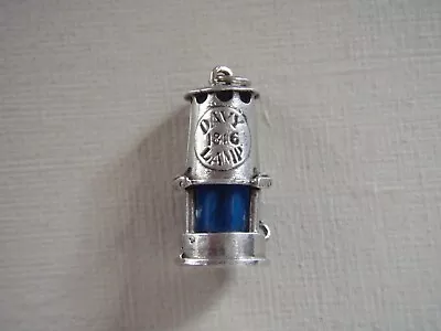 *925 - Sterling Silver - Miner's Davy Lamp Charm - Weighs Approx. - 4.15 Grams* • £24.99