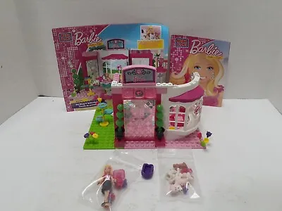 Barbie Mega Blocks 80224 Build N Style Pet Shop Salon 2012 W/Manual (Pre-Owned)  • $10.57