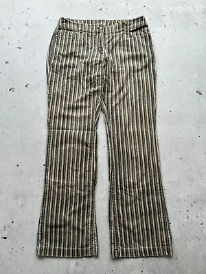 Vintage Corduroy Flared Striped Pants Women's Size 30 • $120