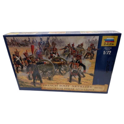 £13.99 • Buy Zvezda 8028 Napoleonic Wars 1:72 French Foot Artillery Figures NEW