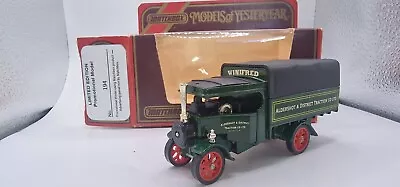 Rare Matchbox Yesteryear Code 3 Y27 Foden Steam Aldershot AV Steamer -Winifred • £12.99