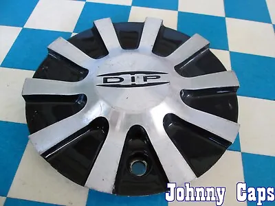 DIP Wheels # C10D66B . USED METAL BLACK & SILVER Center Cap  [56]  (QTY. 1)  • $38.96