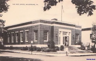 Postcard Post Office Millersburg PA • $20