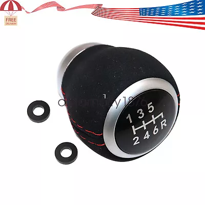 Weighted Alcantara 6 Speed Shift Knob For 2004-2021 Subaru Impreza WRX STI USA • $27.27