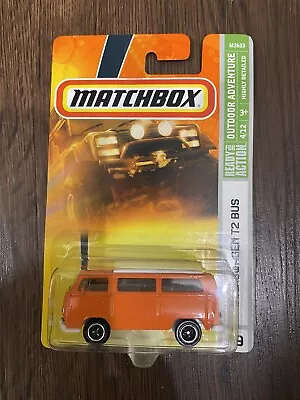 2007 Matchbox MBX Outdoor Adventure VW Volkswagen T2 Bus Van #79 4/13 M2633 NIP • $9.99