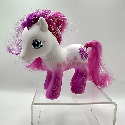 My Little Pony G3 Royal Twist 2005 MLP Pink Shimmer White Magnetic Foot • $19.88