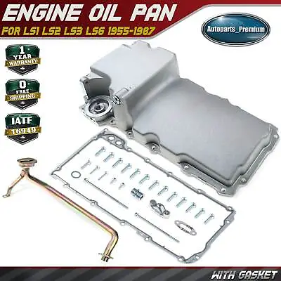 LS Swap Retrofit Low Profile Oil Pan Kit For GM LS1 LS2 LS3 Engine 55-87 302-1 • $146.99