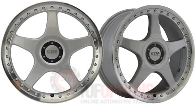 $880 • Buy NEW DTM Executive Subaru 17x7.5 5-100 ET48 Rim And Cap Set - Suits Most Subaru