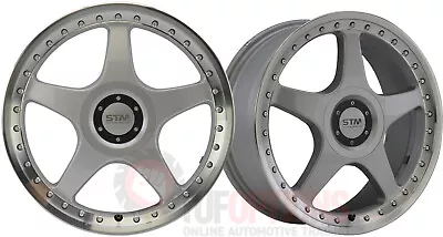 NEW DTM Executive Subaru 17x7.5 5-100 ET48 Rim And Cap Set - Suits Most Subaru • $880