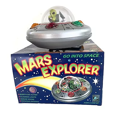 Vintage - Mars Explorer Mars Patrol Rocket USA UFO In Box 1998 - Made In Japan • $89.99