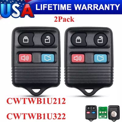 For Ford Replacement Alarm Remote Keyless Entry Control Key FOB Clicker 4 Button • $6.99