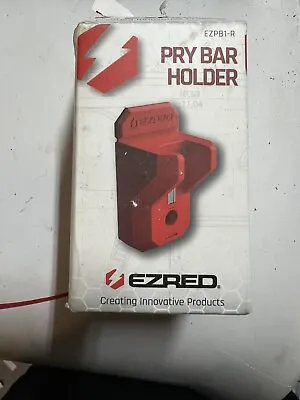 EZ Red EZPB1-R Single Magnetic Mountable Pry Bar Holder • $10