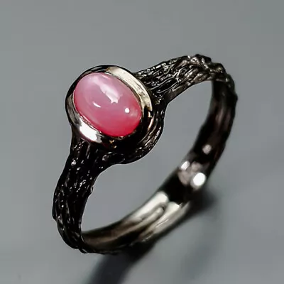Handmade   Star Ruby Ring 925 Sterling Silver Size 7 /R346231 • $3.99