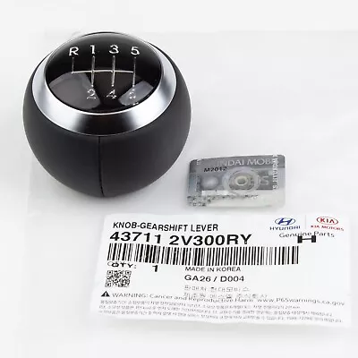 Genuine OEM Hyundai Shift Knob 6-Speed For 2014-2016 Veloster 43711-2V300RY • $68.99