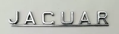 Original Chrome Jaguar Boot Lid Badge For For E-Type S-Type & 420 • $12.42