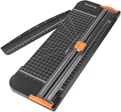 A4 Paper Cutter 12 Inch Paper Trimmer Scrapbooking Tool Safeguard And Side Ruler • £11.99