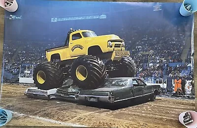 Frankenstien Monster Truck NOS Vintage Poster  Monster Jam New! • $34